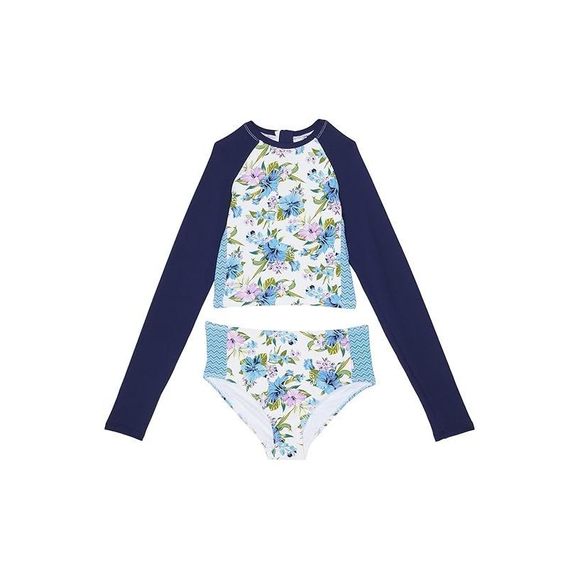 Seafolly Big Kids Vanuatu Surf Set, Blue Ii, 16 Big Kid - Picture 1 of 1